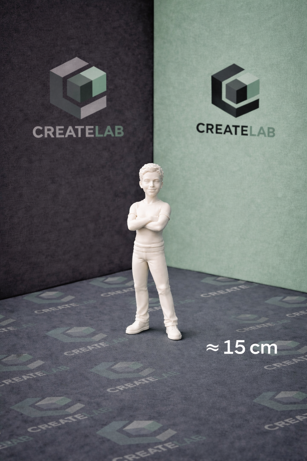 Custom 3D Figurine - 15cm (Unpainted)