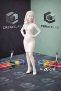 Custom 3D Figurine - 20cm DIY Painting Kit